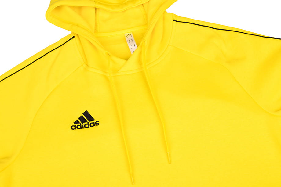 Sudadera Hombre Adidas Core 18 con capucha algodón - FS1896 - amarillo - depor8