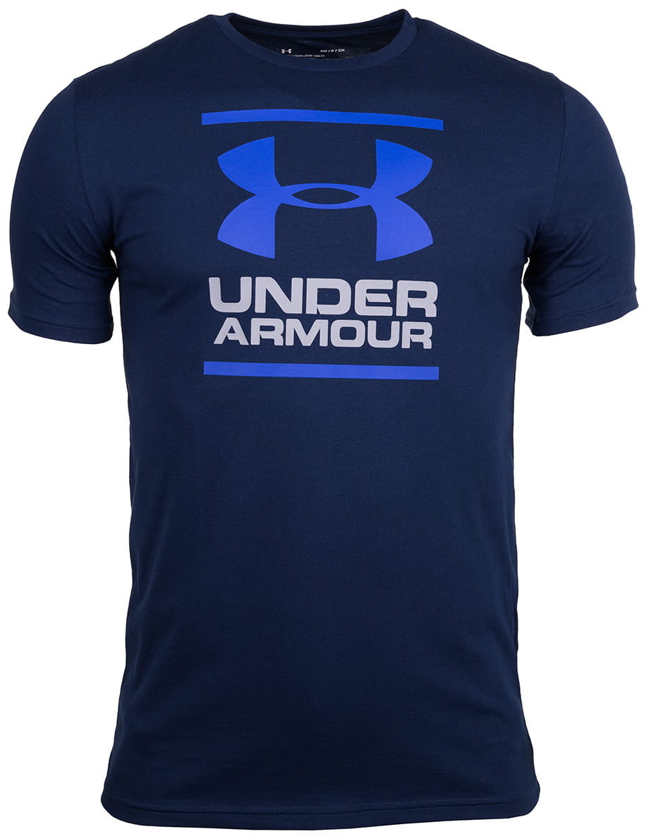 Camiseta Hombre Under Armour GL Foundation Manga Corta - 1326849-408 - azul oscuro - depor8