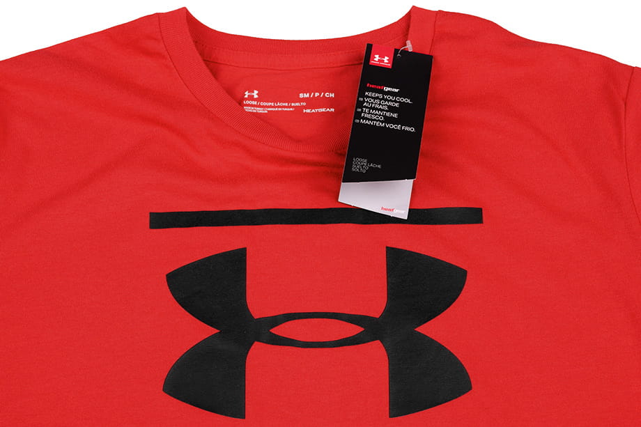 Camiseta Under Armour GL Foundation Manga Corta Hombre - 1326849-839 - rojo depor8com