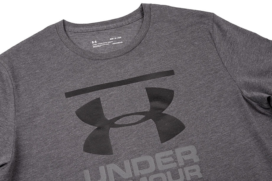 Camiseta Hombre Under Armour GL Foundation Manga Corta - 1326849-019 - gris - depor8