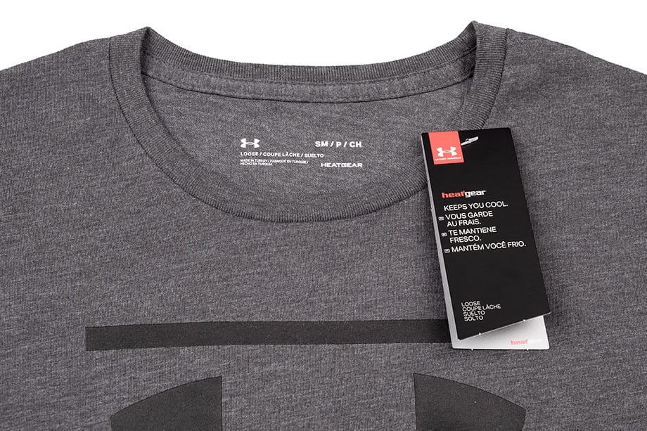 Camiseta Hombre Under Armour GL Foundation Manga Corta - 1326849-019 - gris - depor8