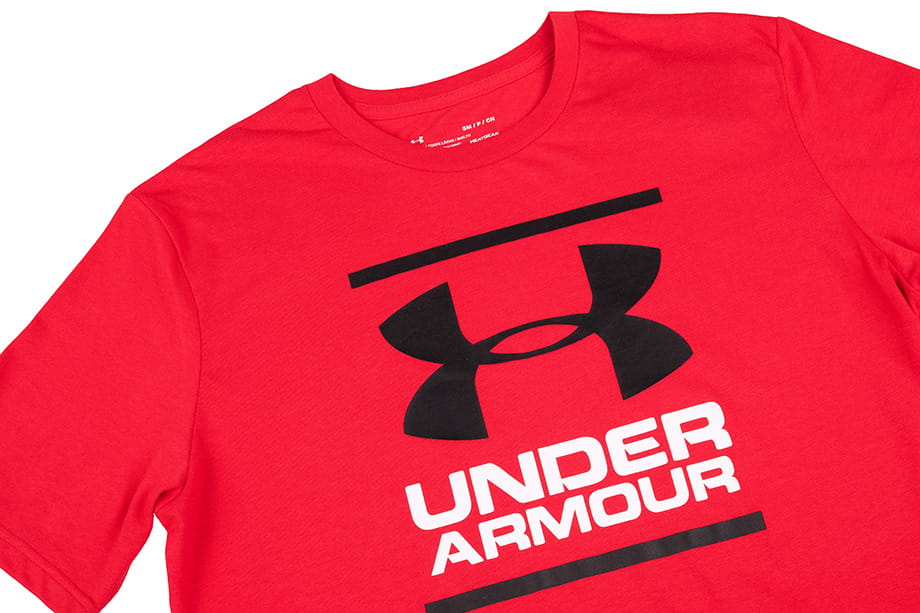 Camiseta Hombre Under Armour GL Foundation Manga Corta - 1326849-602 - rojo - depor8