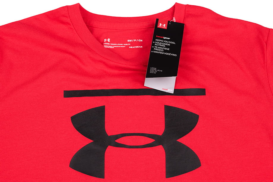 Camiseta Hombre Under Armour GL Foundation Manga Corta - 1326849-602 - rojo - depor8