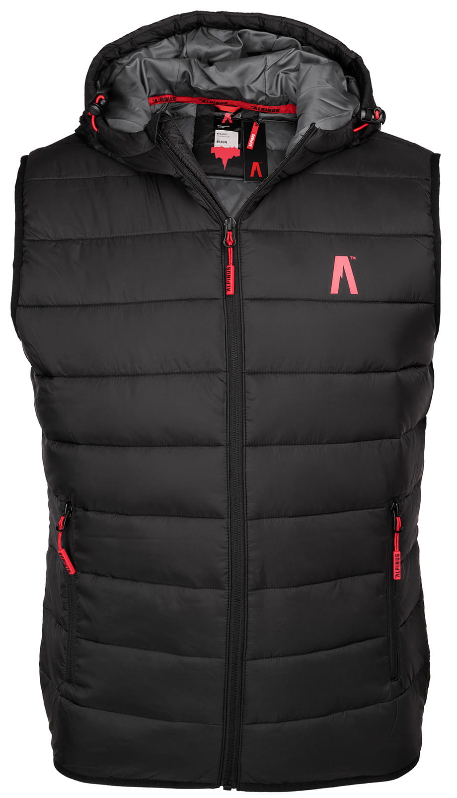 Chaleco hombre Alpinus Athos Body Warmer con capucha - BR43351 - negro - depor8