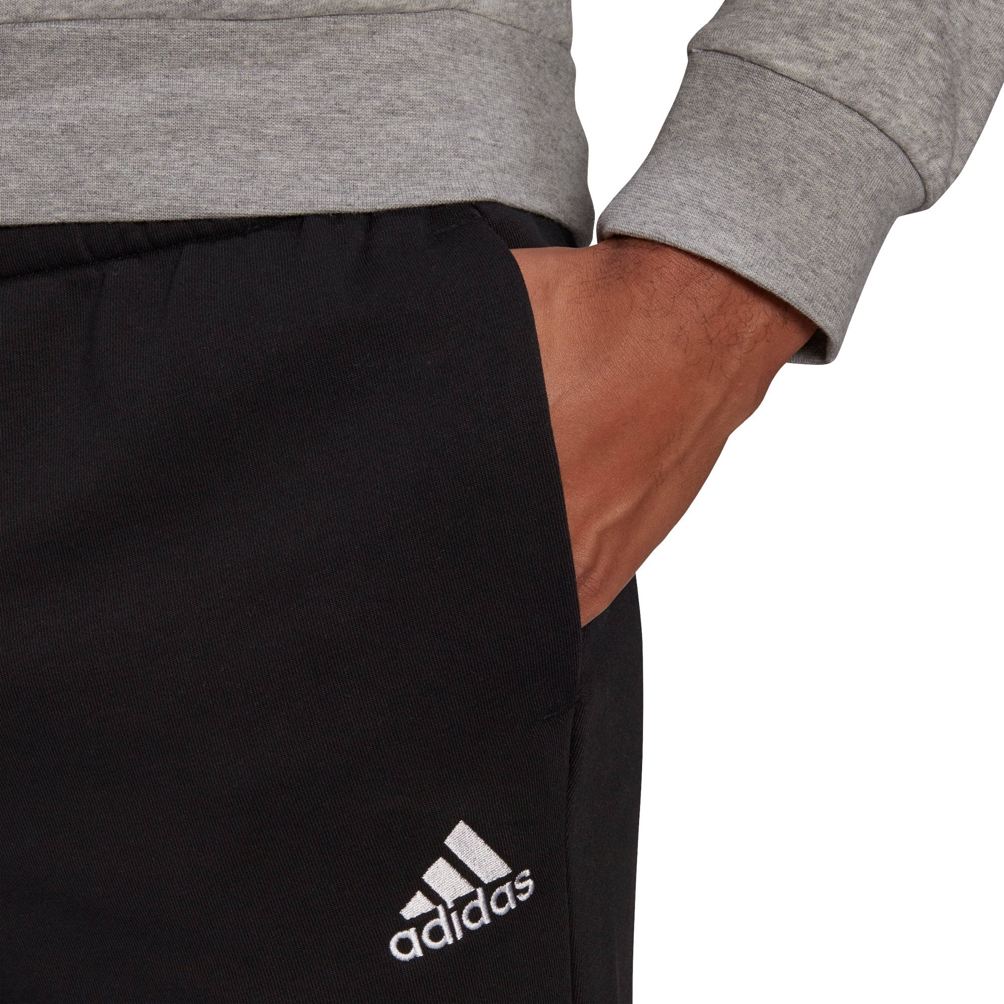 Chándal Hombre Adidas AEROREADY Essentials Big Logo Conjunto Algodón - GK9653 - gris - depor8