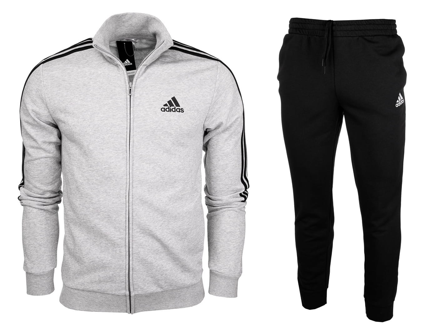 Chándal Hombre Adidas AEROREADY Essentials 3 bandas Conjunto Algodón - GK9975 - gris - depor8