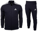 Chándal Hombre Adidas AEROREADY Essentials 3 bandas Conjunto Algodón - GK9977 - azul oscuro - depor8