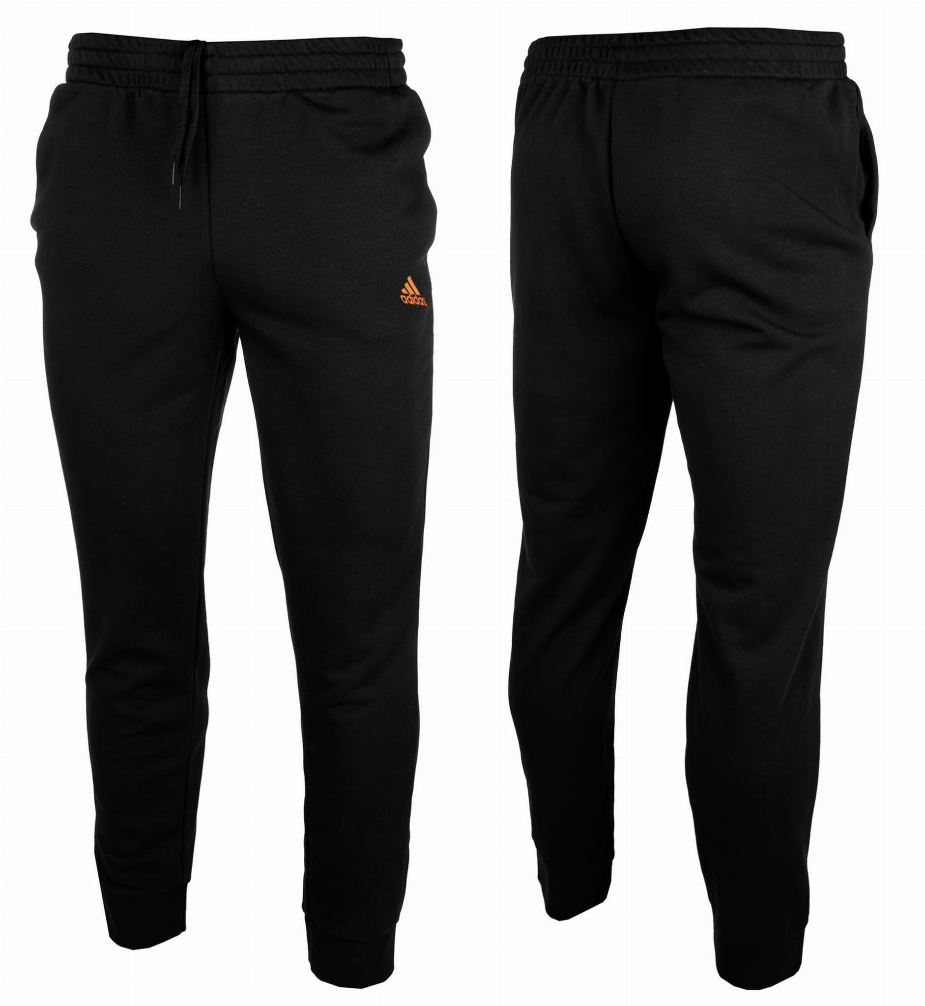 Chándal Adidas AEROREADY Essentials Big Logo Conjunto Hombre Algodón -  H12189 - negro naranja depor8 opiniones y la prenda al mejor precio