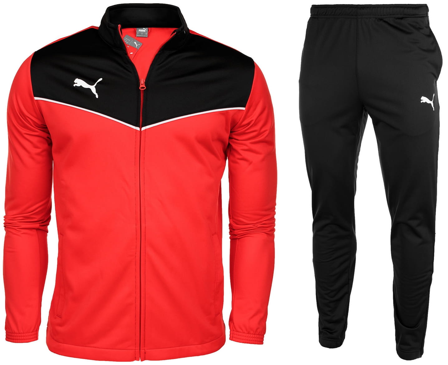 Chándal Hombre PUMA individualRISE Tracksuit Conjunto - 657534 01 - rojo negro