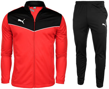 Chándal Hombre PUMA individualRISE Tracksuit Conjunto - 657534 01 - rojo negro