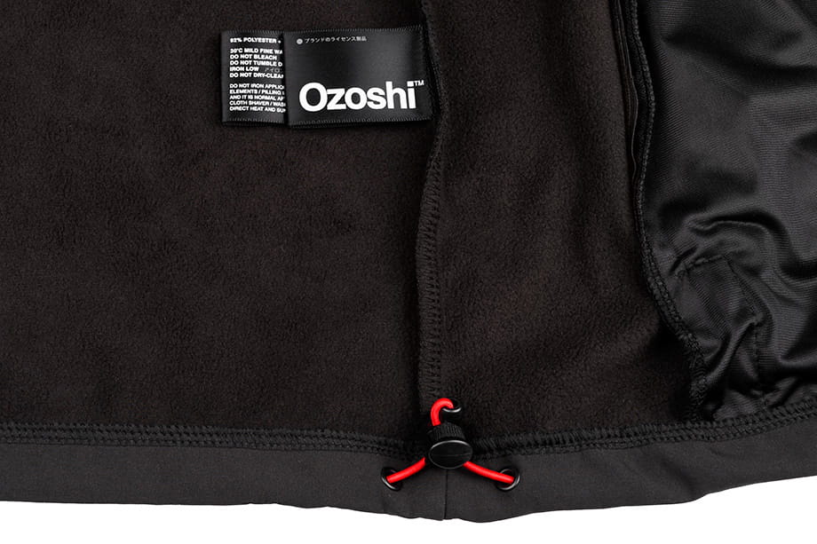 Chaqueta Hombre Softshell Ozoshi Kazaiuki - O20SS001 - negro - depor8