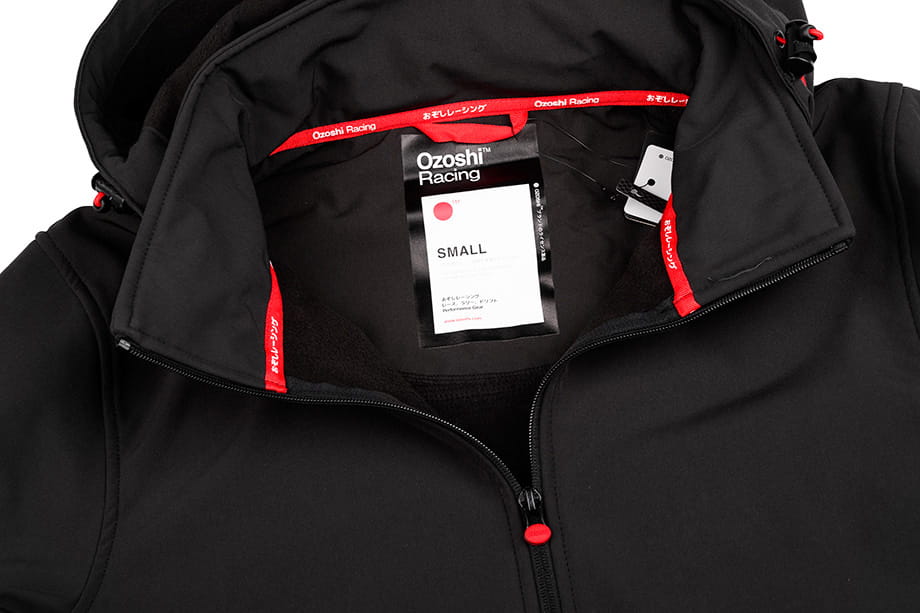 Chaqueta Hombre Softshell Ozoshi Kazaiuki - O20SS001 - negro - depor8