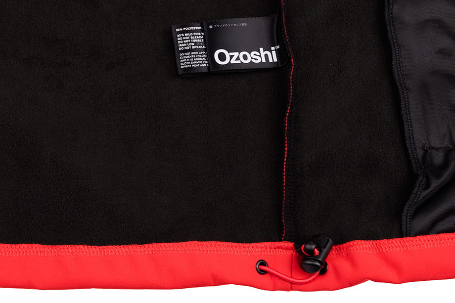 Chaqueta Hombre Softshell Ozoshi Kazaiuki - O20SS001 - rojo - depor8