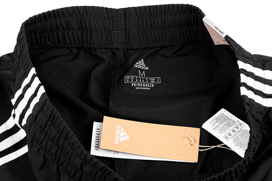 Pantalones Hombre Adidas AEROREADY Essentials Woven 3 bandas - GK8980 - negro - depor8