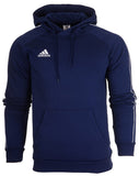 Sudadera Hombre Adidas Core 18 con capucha algodón - CV3332 - azul oscuro