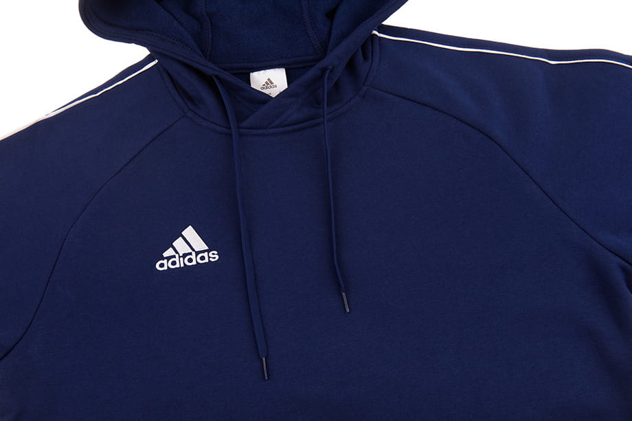 Sudadera Hombre Adidas Core 18 con capucha algodón - CV3332 - azul oscuro - depor8