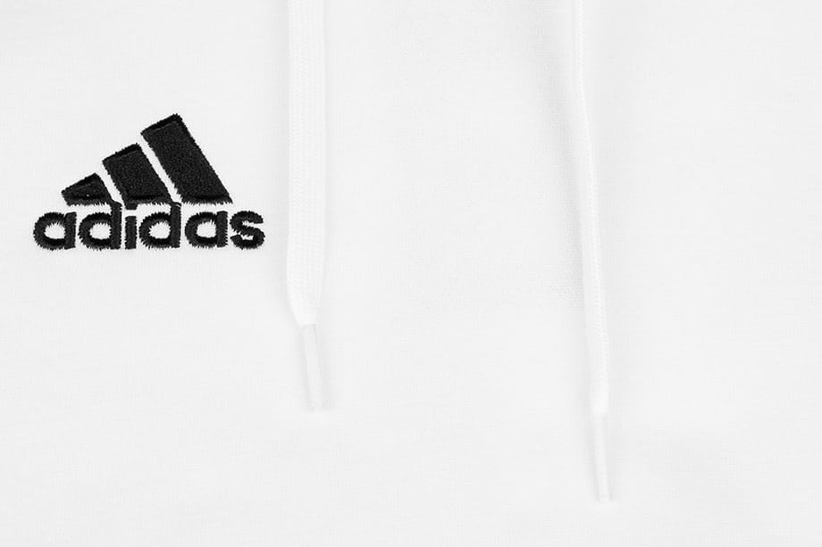 Sudadera Hombre Adidas Core 18 con capucha algodón - FS1895 - blanco - depor8