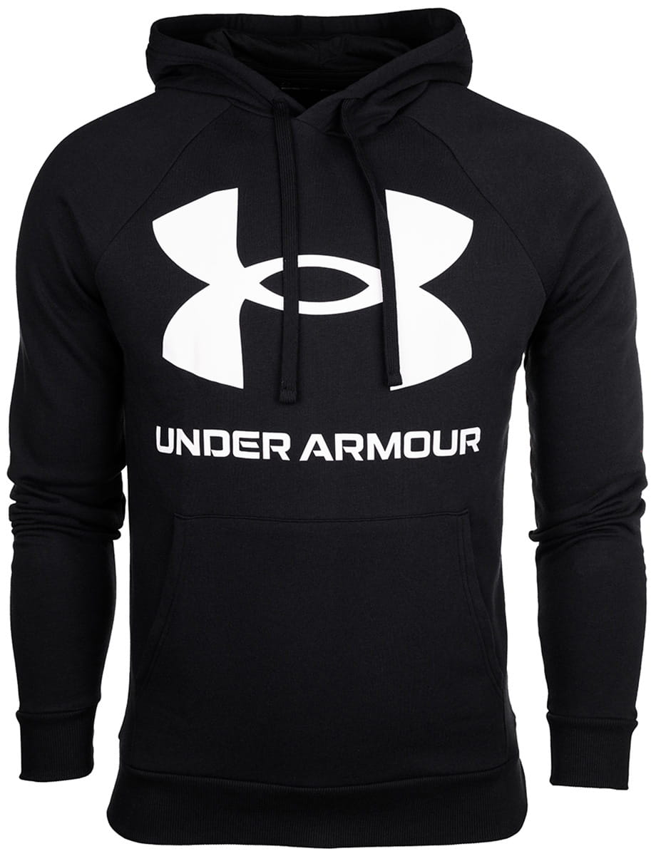 Sudadera Hombre Under Armour Rival Big Logo HD capucha Algodón - 1357093 - 001 - negro depor8com