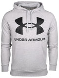 Sudadera Hombre Under Armour Rival Big Logo HD capucha Algodón - 1357093 - 011 - gris depor8