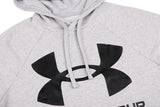 Sudadera Hombre Under Armour Rival Big Logo HD capucha Algodón - 1357093 - 011 - gris depor8