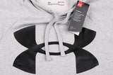 Sudadera Hombre Under Armour Rival Big Logo HD capucha Algodón - 1357093 - 011 - gris depor8