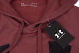 Sudadera Hombre Under Armour Rival Big Logo HD capucha Algodón - 1357093 - 652 - burdeos depor8