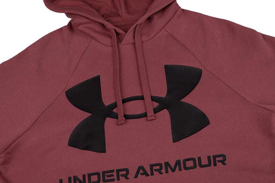 Sudadera Hombre Under Armour Rival Big Logo HD capucha Algodón - 1357093 - 652 - burdeos depor8