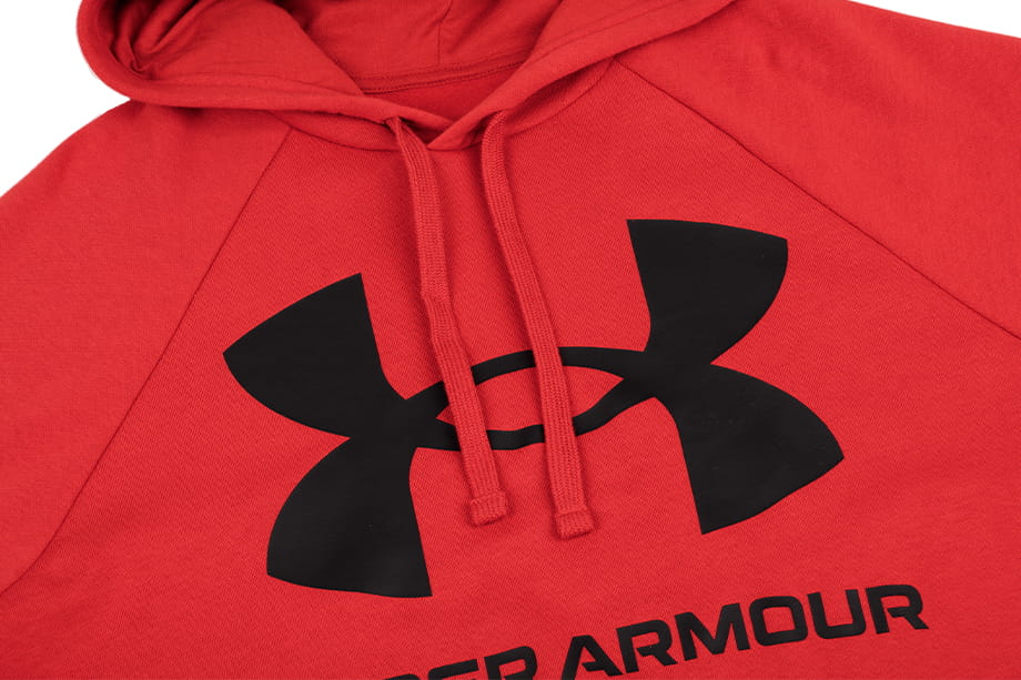 Sudadera Hombre Under Armour Rival Big Logo HD capucha Algodón - 1357093 - 839 - rojo depor8com