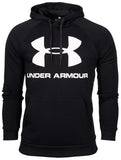 Sudadera Hombre Under Armour Rival Logo Con capucha Algodón - 1345628-001 - negro