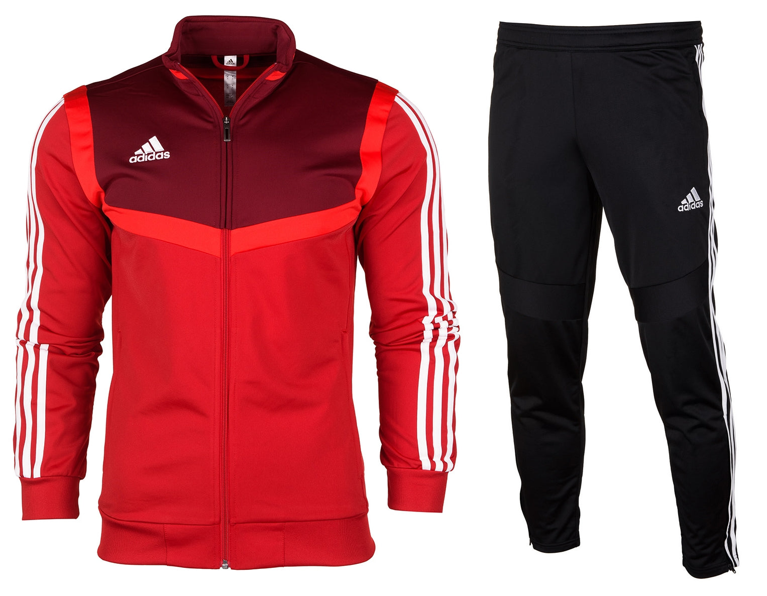 Chándal Hombre Adidas Tiro 19 Conjunto D95936 D95924 - rojo negro - depor8