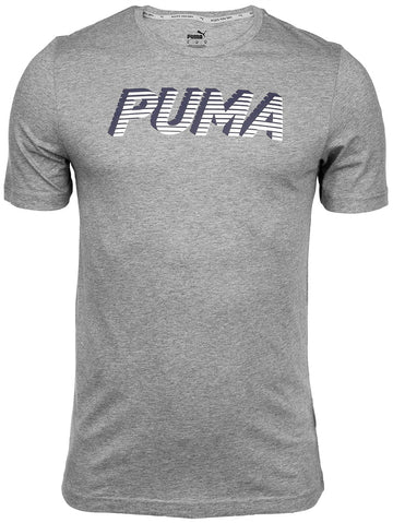 Camiseta para hombre Puma Modern Sports Logo Tee Manga Corta - 585818-03 - gris depor8 opiniones