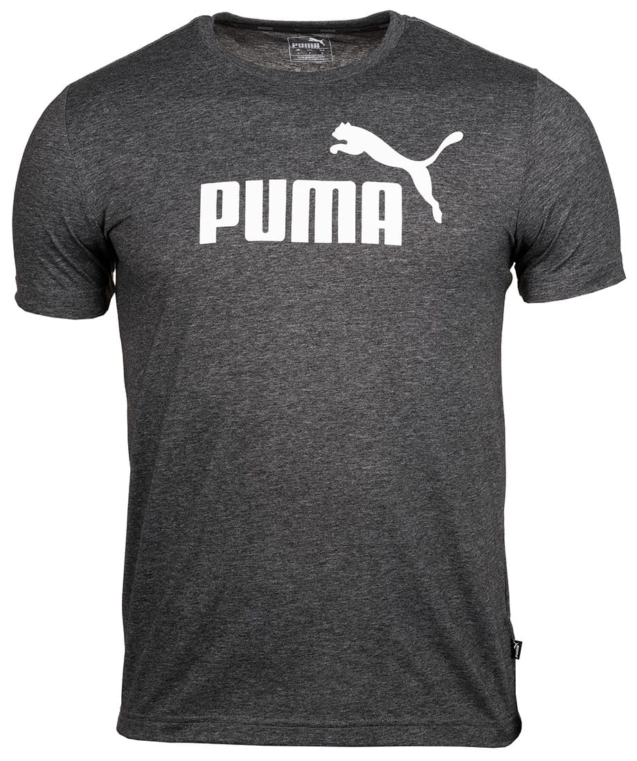 Camiseta Puma hombre ESS Heather Tee High Manga Corta - 586736-01 - gris - depor8