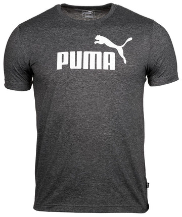 Camiseta Puma hombre ESS Heather Tee High Manga Corta - 586736-01 - gris - depor8
