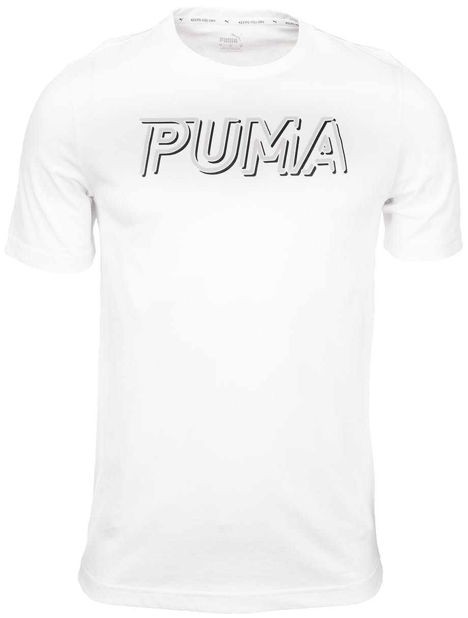 Camiseta Puma para hombre Puma Modern Sports Logo Tee Manga Corta - 585818-52 - blanco ofrece depor8.com opiniones