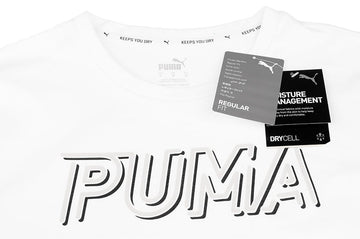 Camiseta Puma para hombre Puma Modern Sports Logo Tee Manga Corta - 585818-52 - blanco ofrece depor8.com opiniones