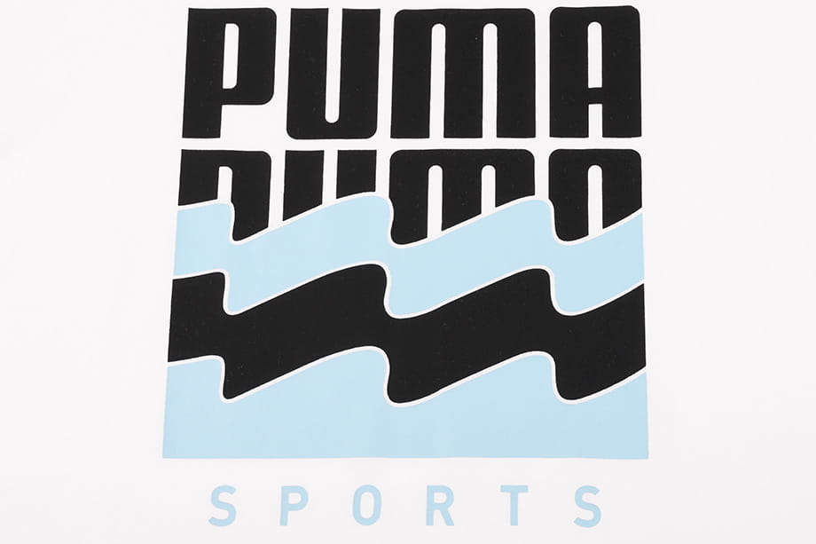 Camiseta Puma para hombre Summer Graphic Tee - 581553-02 - blanco - depor8