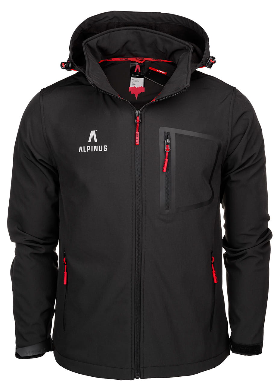 Chaqueta Softshell Hombre Alpinus Stenshuvud - BR43371 - negro - depor8