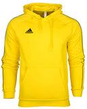 Sudadera Hombre Adidas Core 18 con capucha algodón - FS1896 - amarillo
