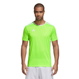Camiseta Hombre adidas Entrada 18 Manga Corta - CE9758 - verde fluo - depor8