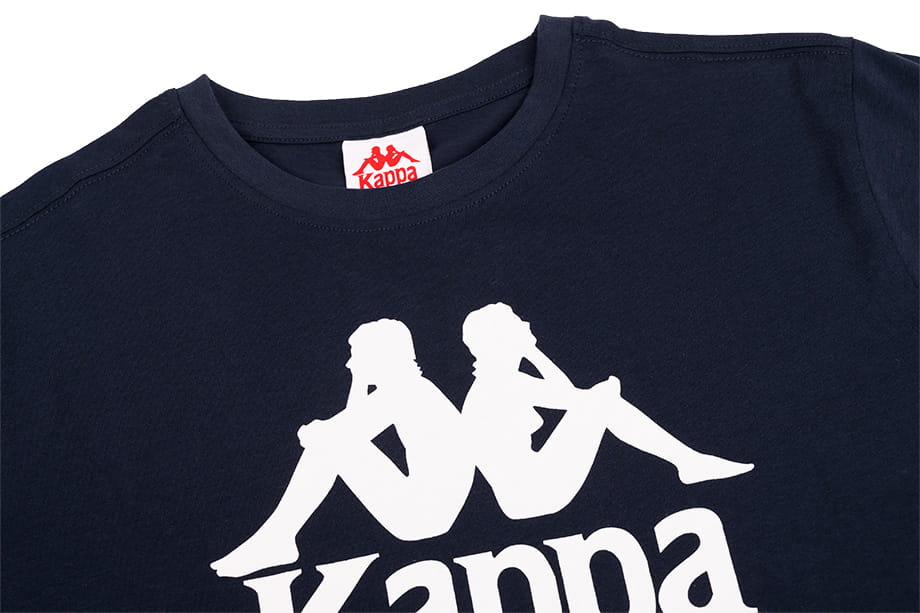 Camiseta Hombre KAPPA Caspar Manga Corta -  303910 821 - azul oscuro depor8