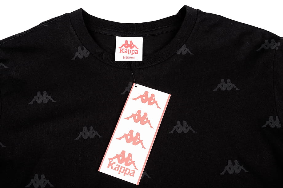 Camiseta Hombre KAPPA IZDOT Manga Corta -  309037 19 4006 - negro depor8