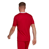 Camiseta Hombre adidas Entrada 22 Manga Corta - H61736 - rojo