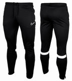 Pantalones originales de Nike al mejor precio ⭐ Ropa deportiva cómoda y de buena calidad ➡️ Descubre nuestra tienda Depor8 | Pantalones hombre Nike Dri-Fit Academy poliéster negro blanco