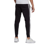 Pantalones Hombre Adidas Essentials Fleece Fitted 3 bandas Algodón - GM1089 - negro - depor8