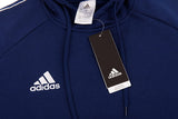 Sudadera Hombre Adidas Core 18 con capucha algodón - CV3332 - azul oscuro - depor8