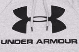 Sudadera Hombre Under Armour Rival Logo Con capucha Algodón - 1345628-035 - gris - depor8