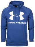 Sudadera Hombre Under Armour Rival Logo Con capucha Algodón - 1345628-449 - azul - depor8