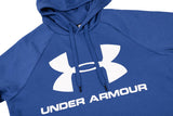 Sudadera Hombre Under Armour Rival Logo Con capucha Algodón - 1345628-449 - azul - depor8