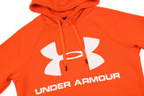 Sudadera Hombre Under Armour Rival Logo Con capucha Algodón - 1345628-856 - naranja - depor8