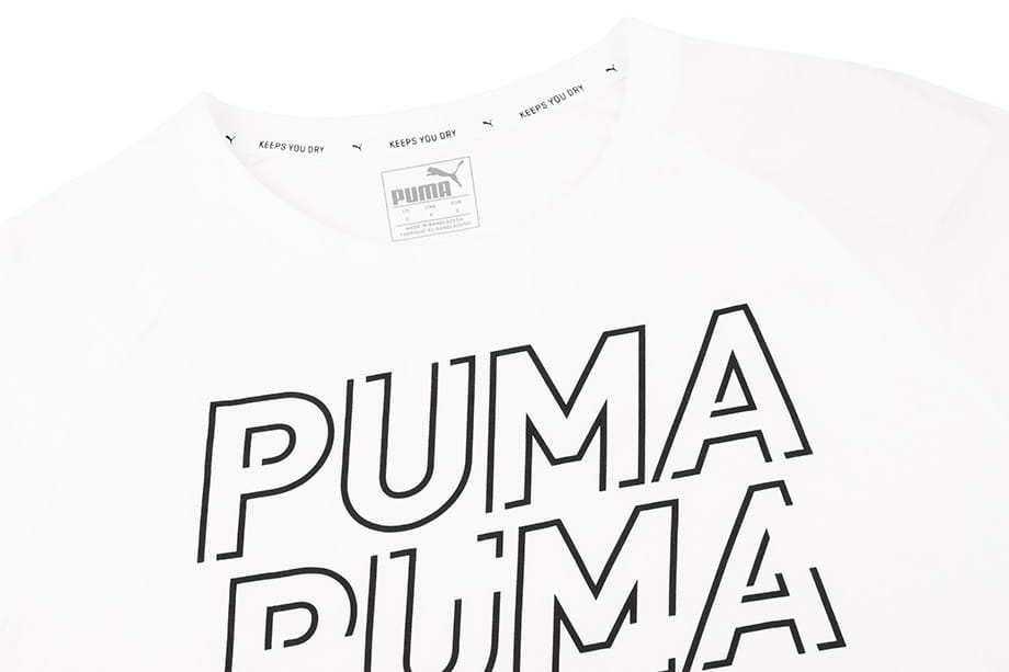 Camiseta Puma para hombre Modern Sports Manga Corta - 581489-02 - blanco - depor8